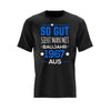Bedrucktes Unisex T-Shirt mit Motiv " So gut sieht man mit Baujahr 1967 aus "