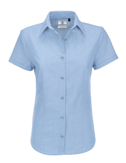 B&C Women´s Oxford Shirt Short Sleeve BCSWO04