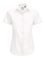B&C Women´s Poplin Shirt Smart Short Sleeve BCSWP64