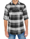 Flannel Shirt Woven Plaid BU8210
