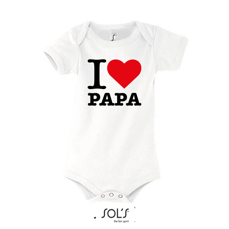 I LOVE PAPA Baby Body New York Style
