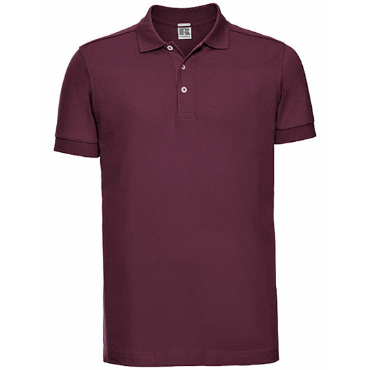 Russell Men's Fitted Stretch Polo-Shirt 566M